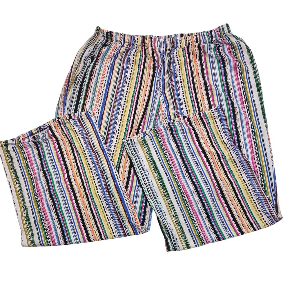 Melissa Page Wide Leg Pullon Pants, Size XL, NWOT